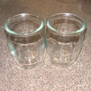 Two small glasses